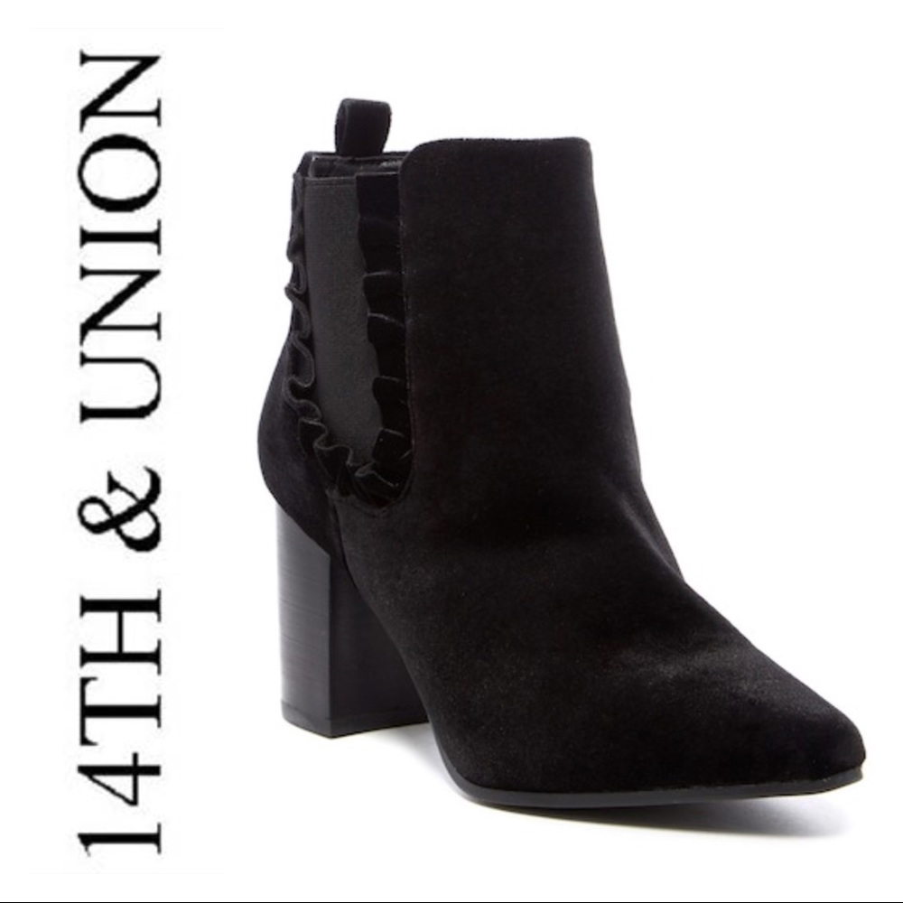 14TH & Union ‘Blaine’ Velvet Boot
